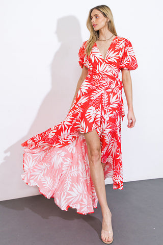 CRAZY IN LOVE WOVEN MIDI DRESS - By Baano
