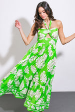 CAUSE A SCENE WOVEN MIDI DRESS - By Baano