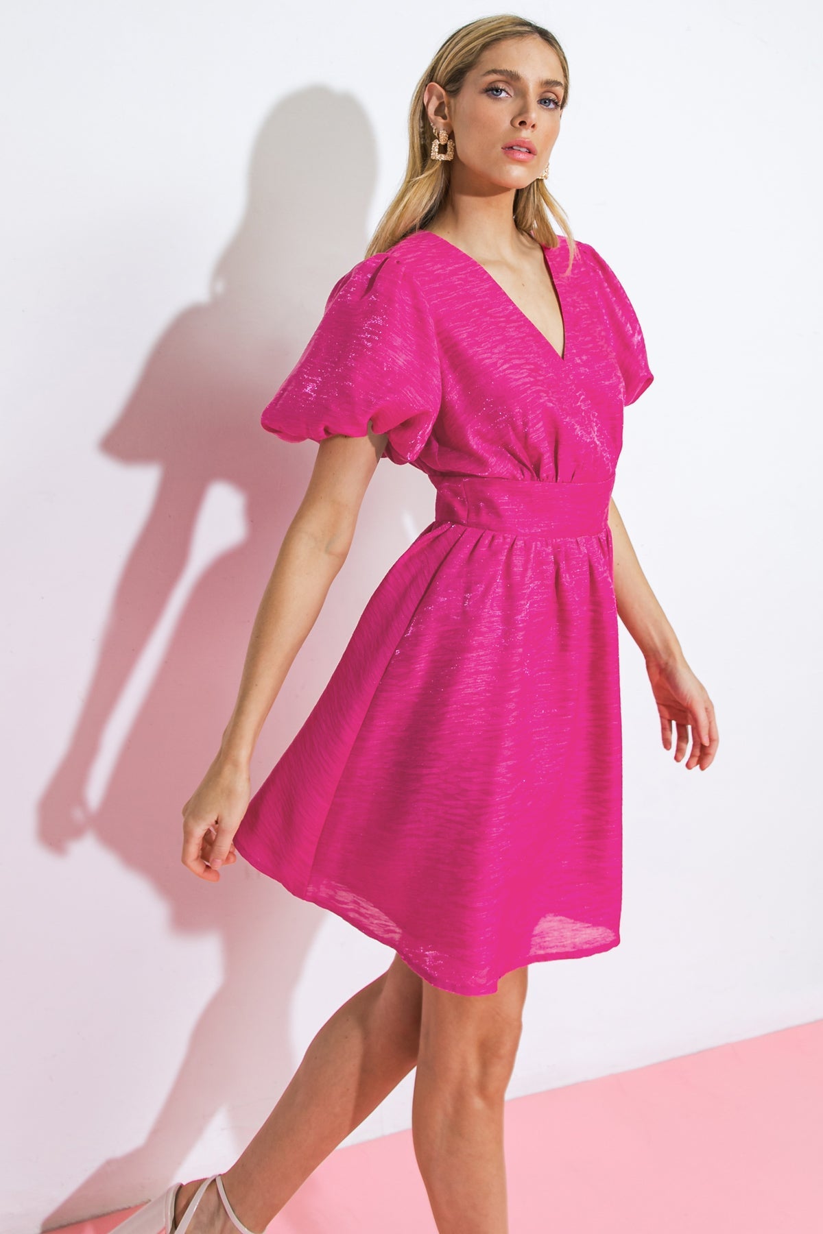 ALL IS CALM WOVEN MINI DRESS - By Baano