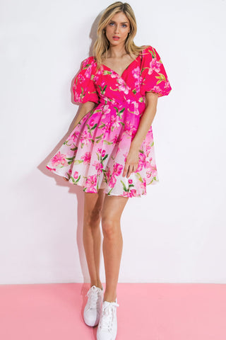 GOTTA GET READY WOVEN MINI DRESS - By Baano