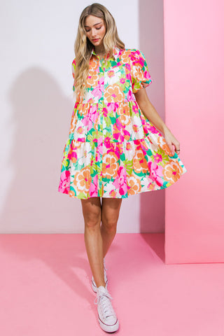 DIVINE INTUITION WOVEN MINI DRESS - By Baano
