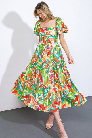 LONG LOST LOVER WOVEN MIDI DRESS - By Baano