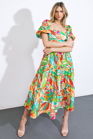 LONG LOST LOVER WOVEN MIDI DRESS - By Baano
