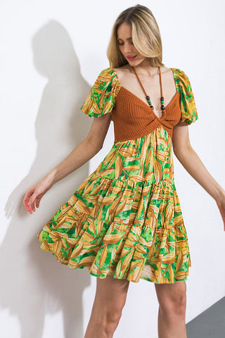 BEACH BUM GIRL'S MINI DRESS - By Baano