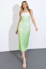 ALWAYS ON THE GO SEQUIN MIDI DRESS - By Baano