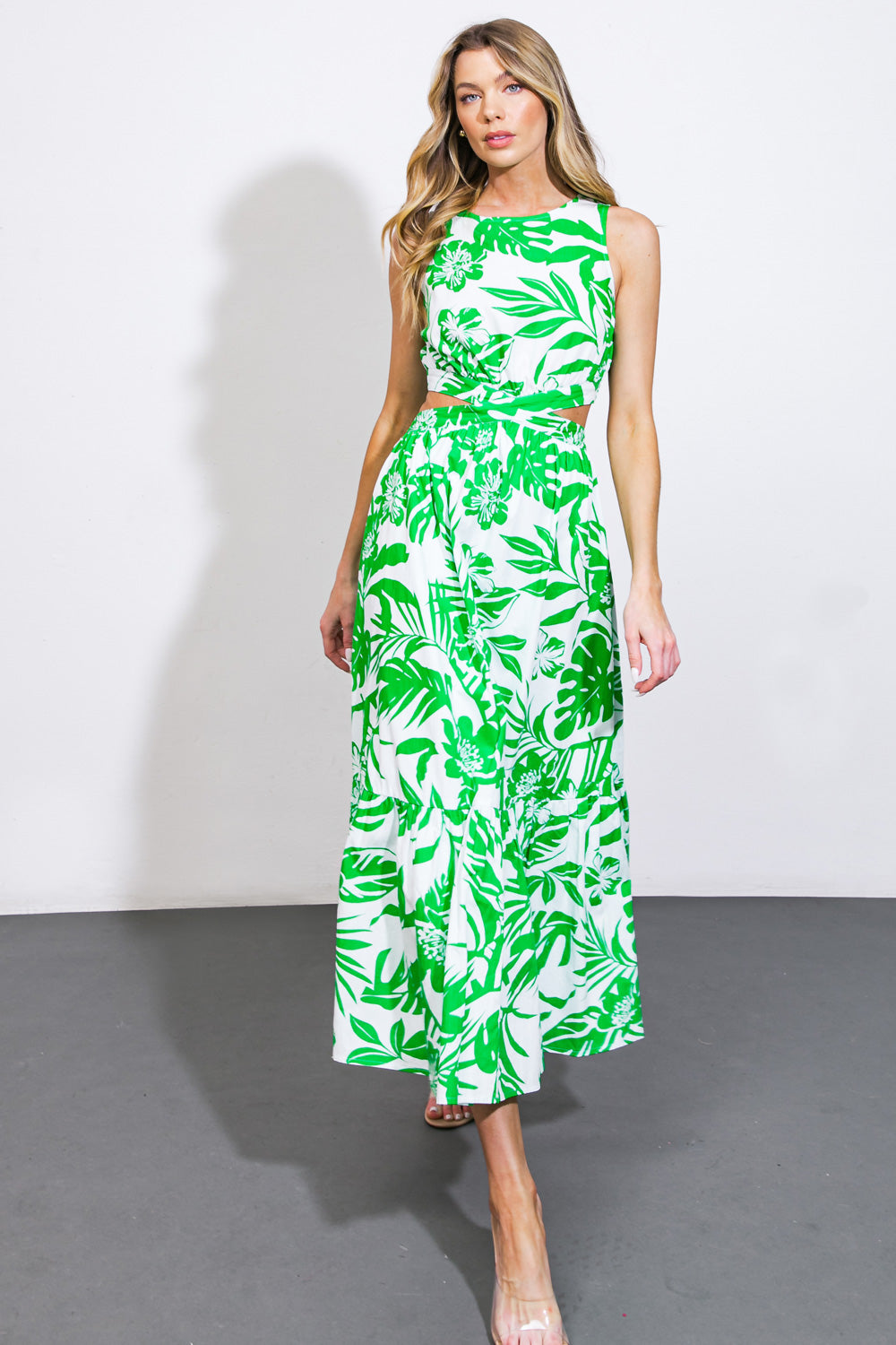 LIVE YOUR TRUTH WOVEN MIDI DRESS - By Baano