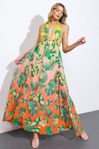 ADORABLE DAYS WOVEN MAXI DRESS - By Baano