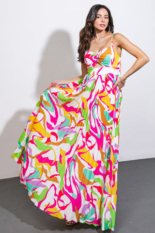 UP TO CHANCE WOVEN MAXI DRESS - By Baano