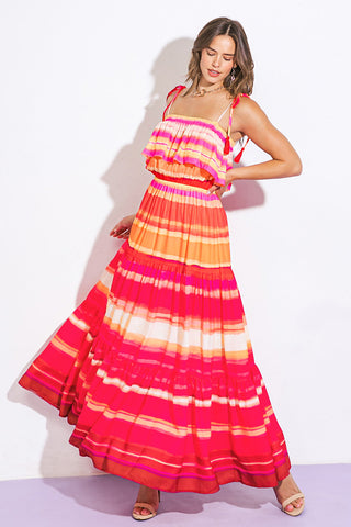 MY DEAREST DARLING WOVEN MAXI DRESS - By Baano