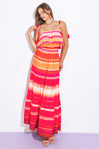 MY DEAREST DARLING WOVEN MAXI DRESS - By Baano