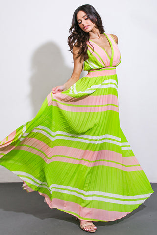 A QUICK TRIP WOVEN MAXI DRESS - By Baano