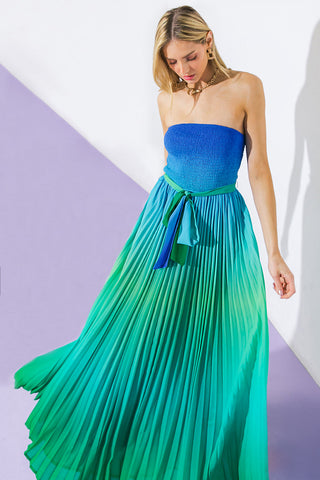 GIVE IT A GO IN GARDEN WOVEN MAXI DRESS - By Baano