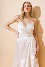 POETRY OF THE HEART WOVEN MIDI DRESS - By Baano