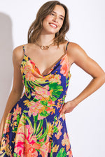 SWEETEST SOUL WOVEN MIDI DRESS - By Baano