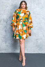 FEEL HAPPINESS WOVEN MINI DRESS - By Baano