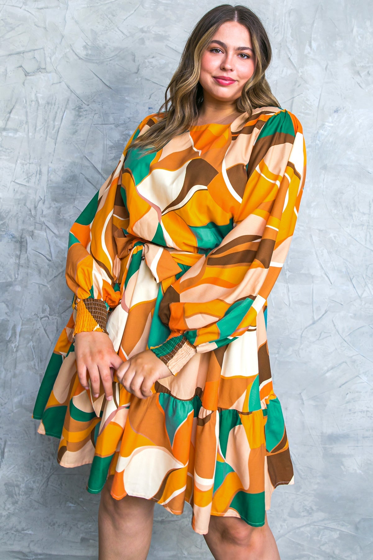 FEEL HAPPINESS WOVEN MINI DRESS - By Baano