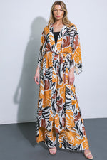 WHERE THE WIND WOVEN MIDI KIMONO - By Baano