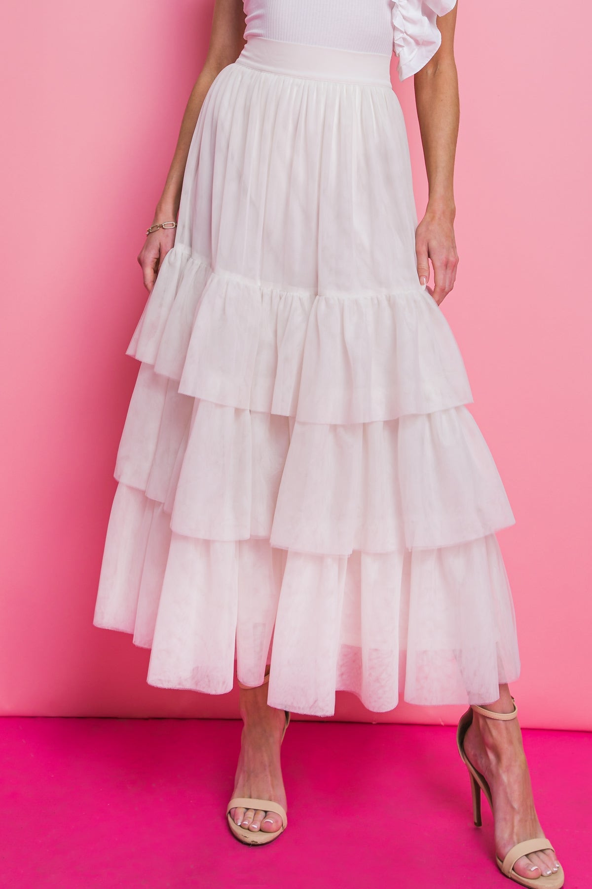 CHIC PURPOSE TULLE SKIRT - By Baano