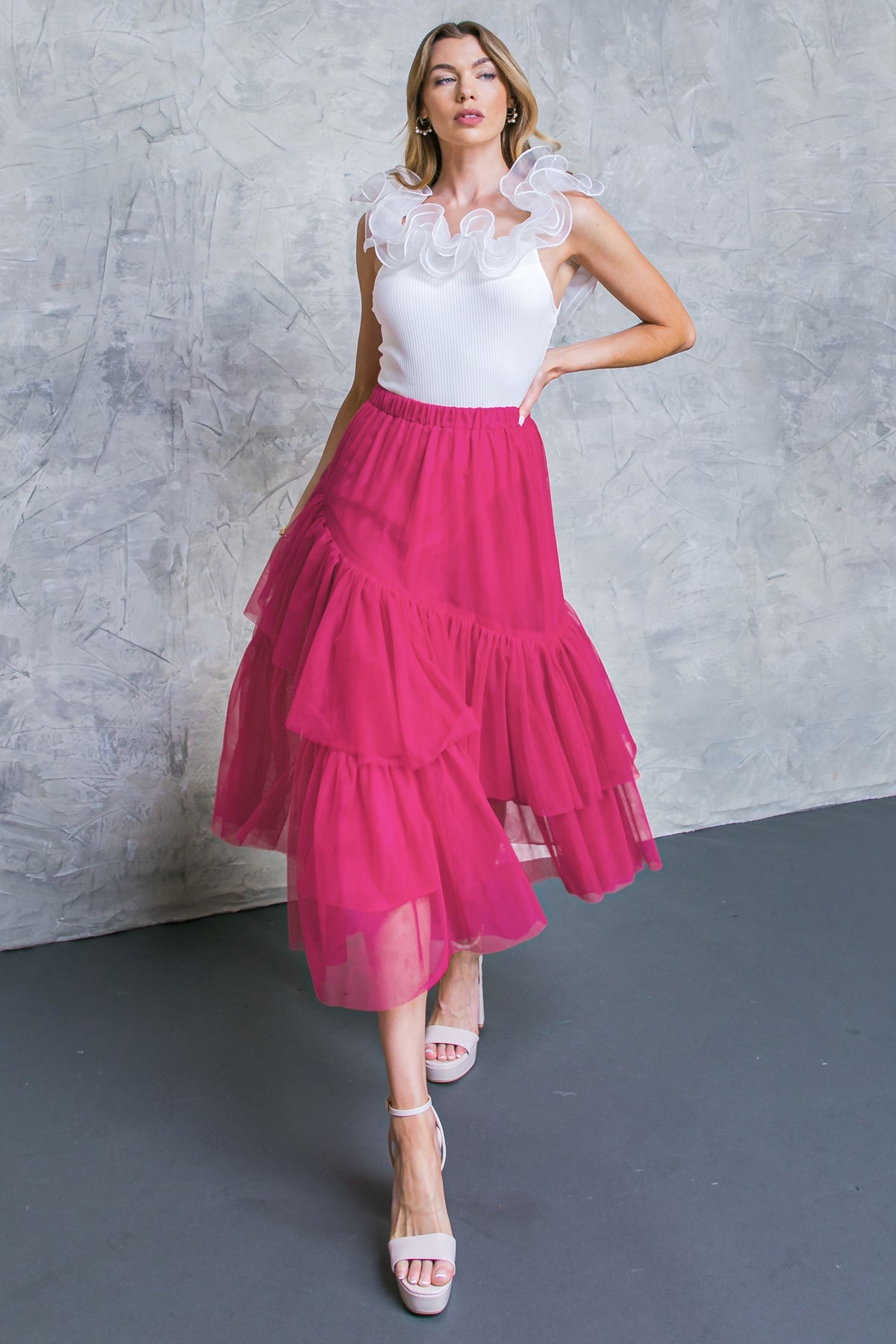 IT'S ALL SPECIAL TULLE SKIRT - By Baano