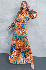 FEELS LIKE FALL WOVEN MAXI SKIRT - By Baano