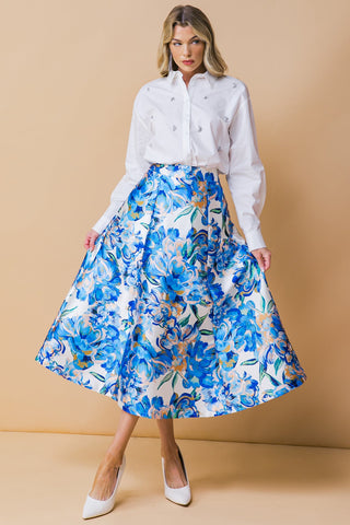 LIMITLESS RADIANCE WOVEN SKIRT - By Baano