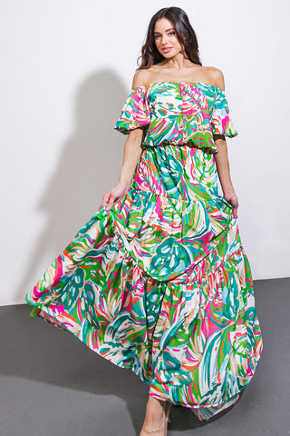 BRING GOOD ENERGY WOVEN MAXI SKIRT - By Baano