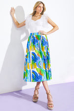 ARE WE THERE YET WOVEN MIDI SKIRT - By Baano
