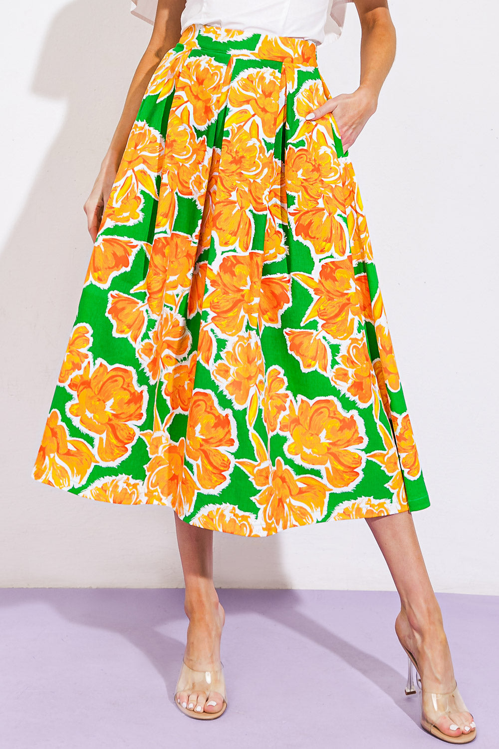 LIVE YOUR TRUTH WOVEN SKIRT - By Baano