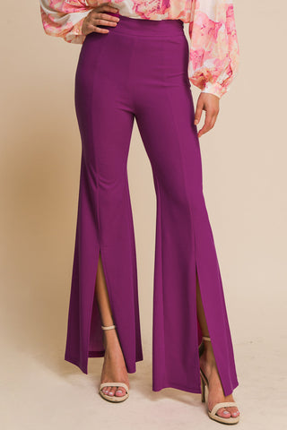 HEY DARLING WOVEN FLARE PANTS - By Baano