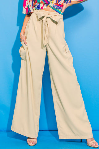 A GOOD WOMAN WOVEN PANTS - By Baano
