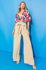 A GOOD WOMAN WOVEN PANTS - By Baano