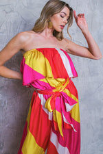 BROADWALK DREAM WOVEN JUMPSUIT - By Baano