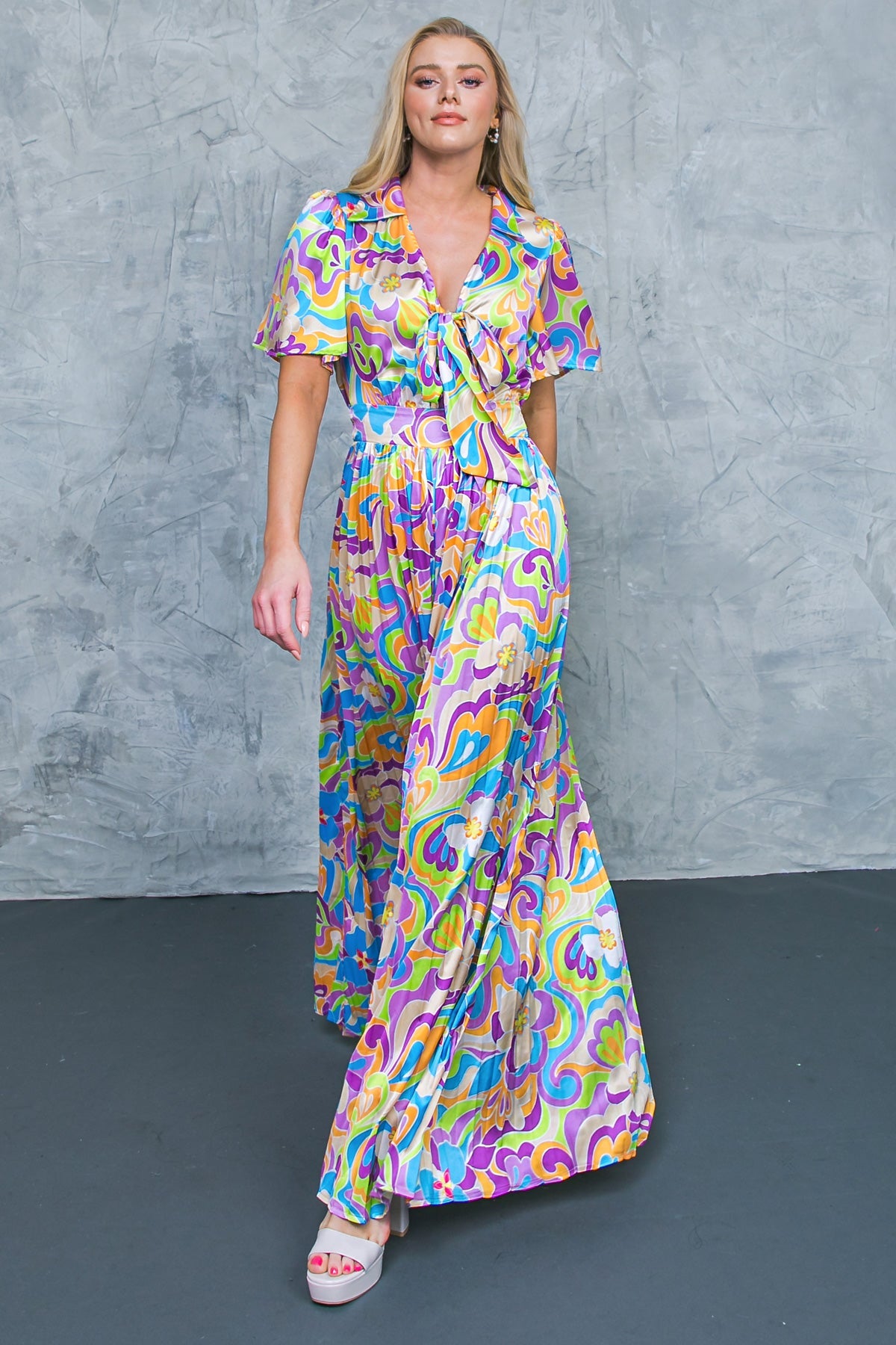 A SECRET PLACE WOVEN JUMPSUIT - By Baano