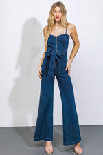 DRIFT AWAY DENIM JUMPSUIT - By Baano