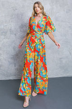 HERE FOR FUN RED WOVEN PANTS - By Baano