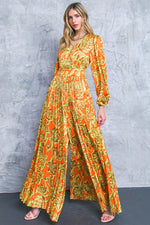 BLUSHING WITH BRILLIANCE SATIN JUMPSUIT - By Baano