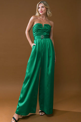 LOST IN YOUR EYES WOVEN JUMPSUIT - By Baano