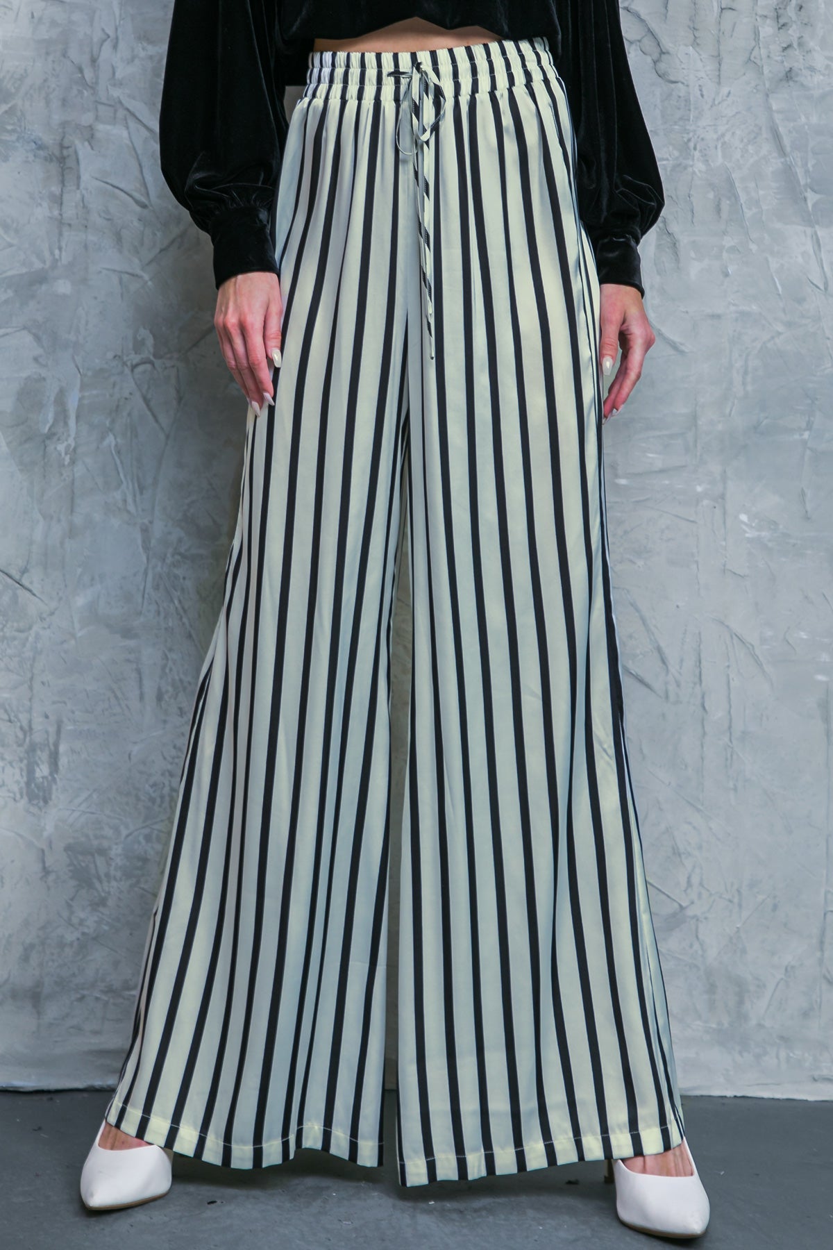 NOTHING TO REGRET SATIN PANTS - By Baano