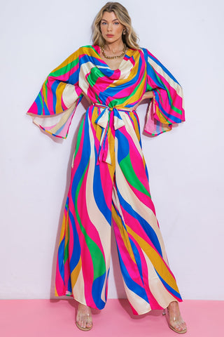 ENDLESS MEMORIES WOVEN JUMPSUIT - By Baano