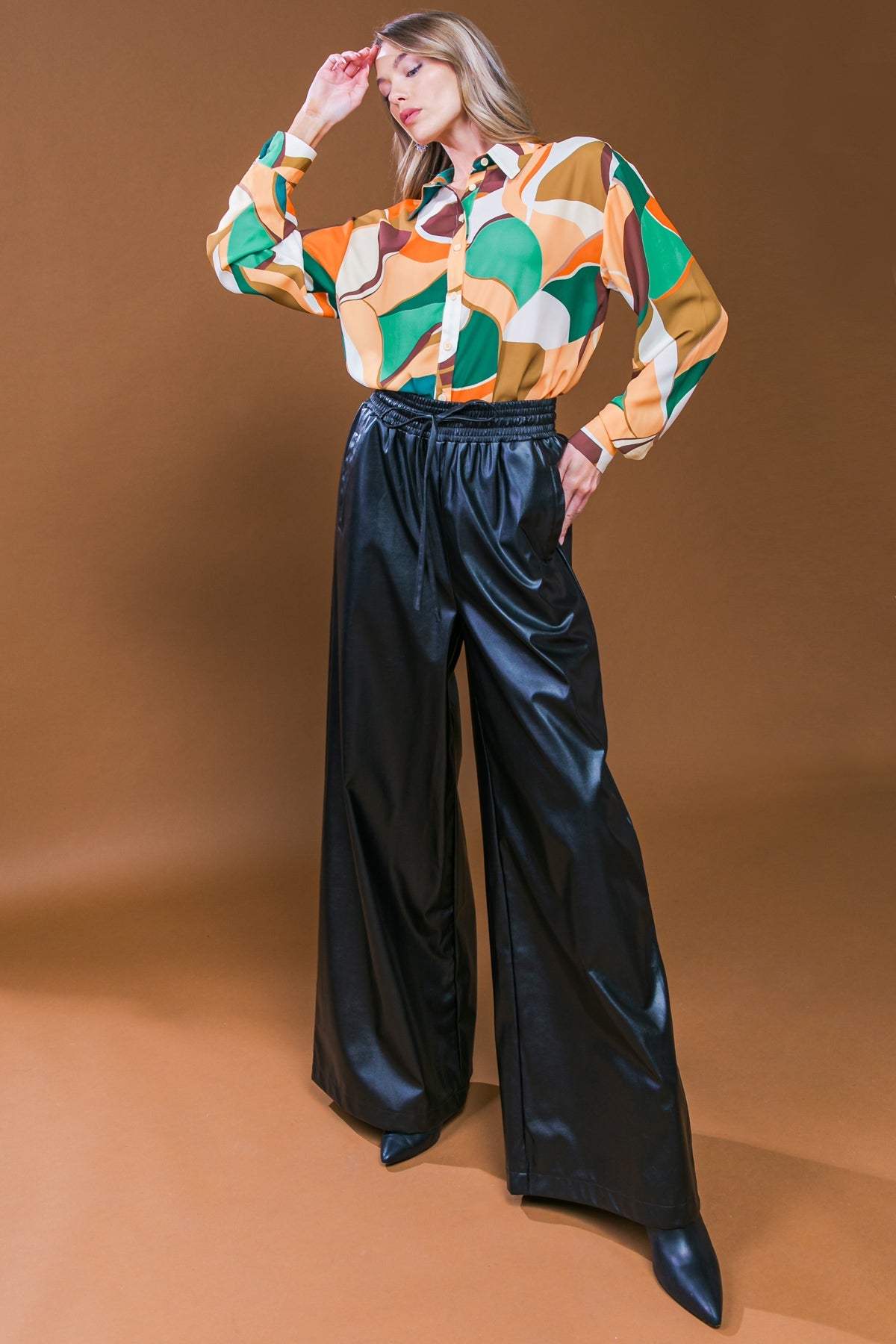 ICONIC REPUTATION LEATHER PANTS - By Baano