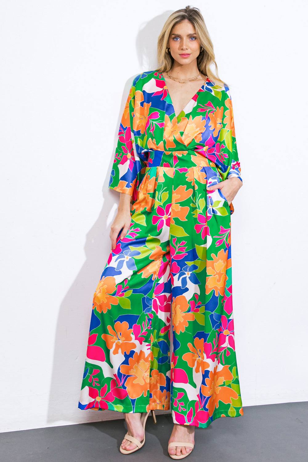 I'LL LEAD THE WAY WOVEN JUMPSUIT - By Baano