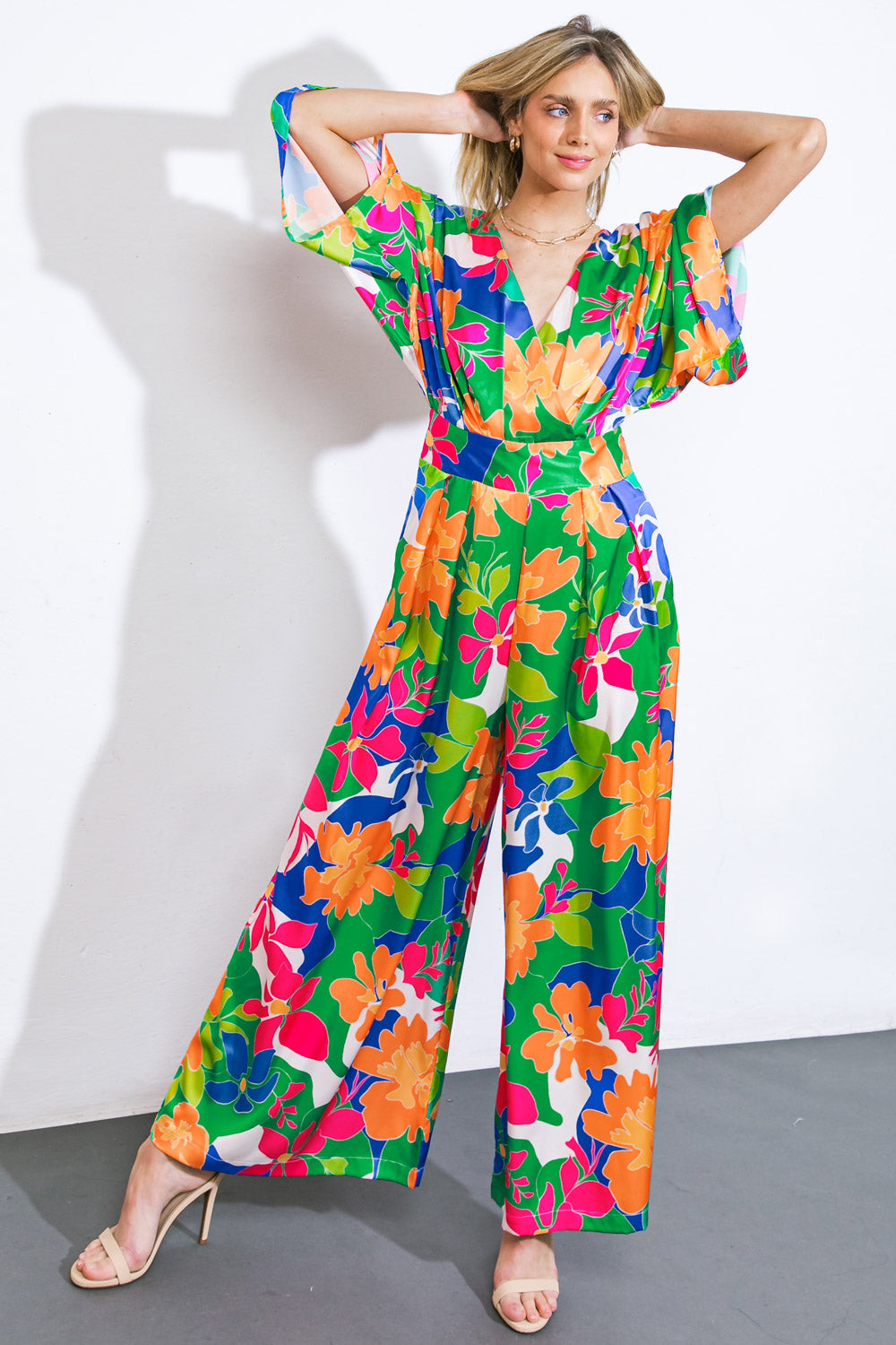 I'LL LEAD THE WAY WOVEN JUMPSUIT - By Baano