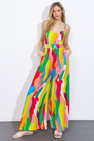 TRUST IN YOU WOVEN JUMPSUIT - By Baano