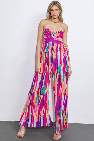 ONE THING AT A TIME WOVEN JUMPSUIT - By Baano