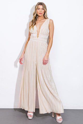 PURE AMBITION WOVEN JUMPSUIT - By Baano