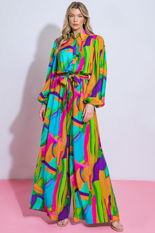 ALL MY HEART WOVEN JUMPSUIT - By Baano