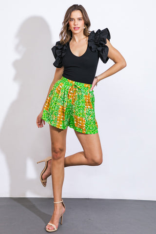 ALL OF MY LOVE WOVEN SHORTS - By Baano