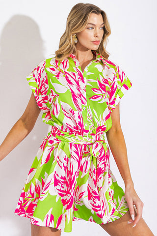 ONLY A MEMORY WOVEN ROMPER Flying Tomato