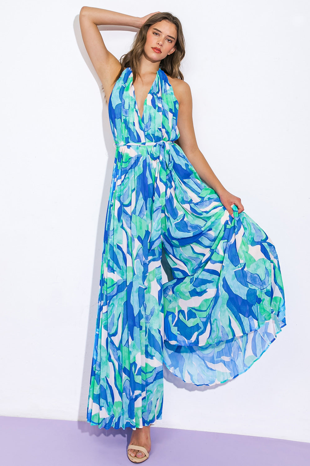 SWEET MELODY WOVEN JUMPSUIT - By Baano