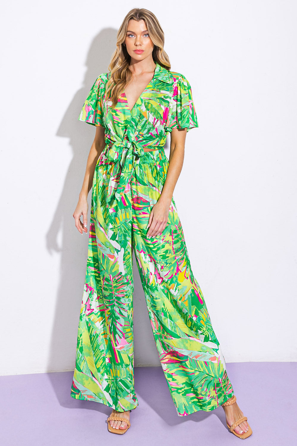 REACH OUT MY WOVEN PANTS - By Baano